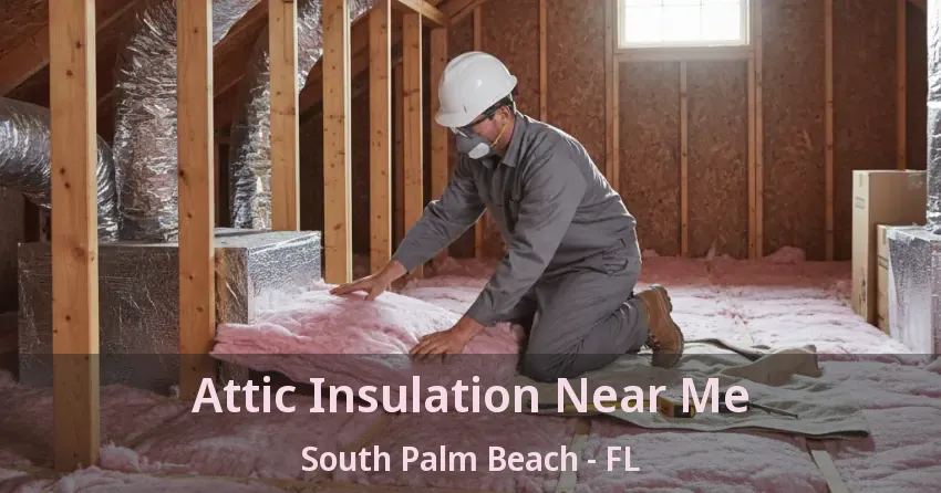 Attic Insulation Near Me South Palm Beach - FL