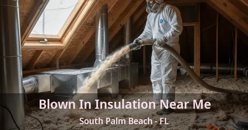 Blown In Insulation Near Me South Palm Beach - FL