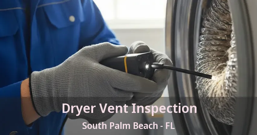 Dryer Vent Inspection South Palm Beach - FL Dryer Vent Inspection South Palm Beach - FL