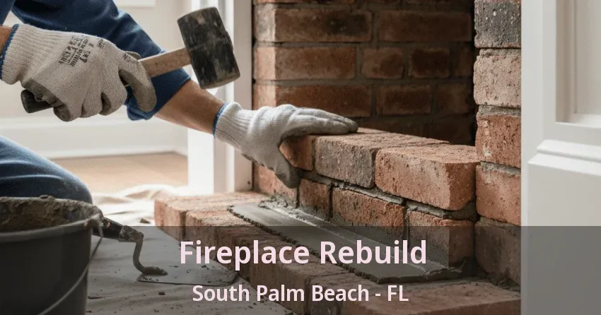 Fireplace Rebuild South Palm Beach - FL