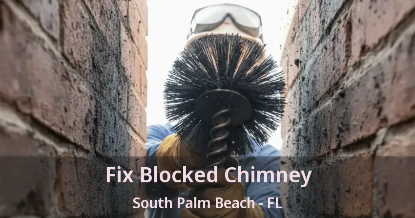 Fix Blocked Chimney South Palm Beach - FL