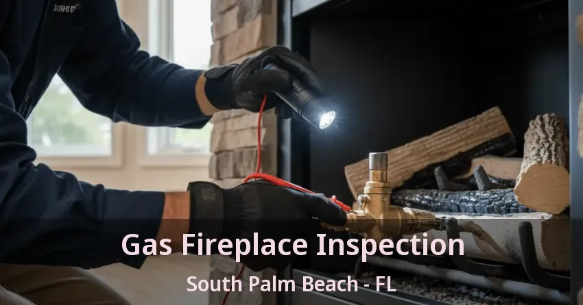Gas Fireplace Inspection South Palm Beach - FL