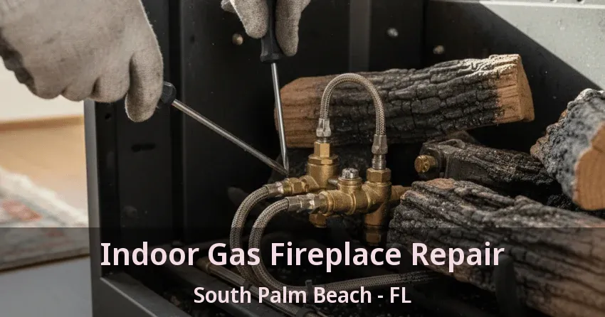 Indoor Gas Fireplace Repair South Palm Beach - FL