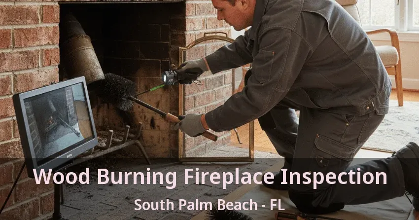Wood Burning Fireplace Inspection South Palm Beach - FL